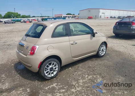 2012 Fiat 500 Pop z USA, uszkodzony, nr VIN 3C3CFFAR9CT112917